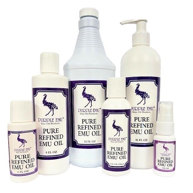 Pure Emu Oil - large group